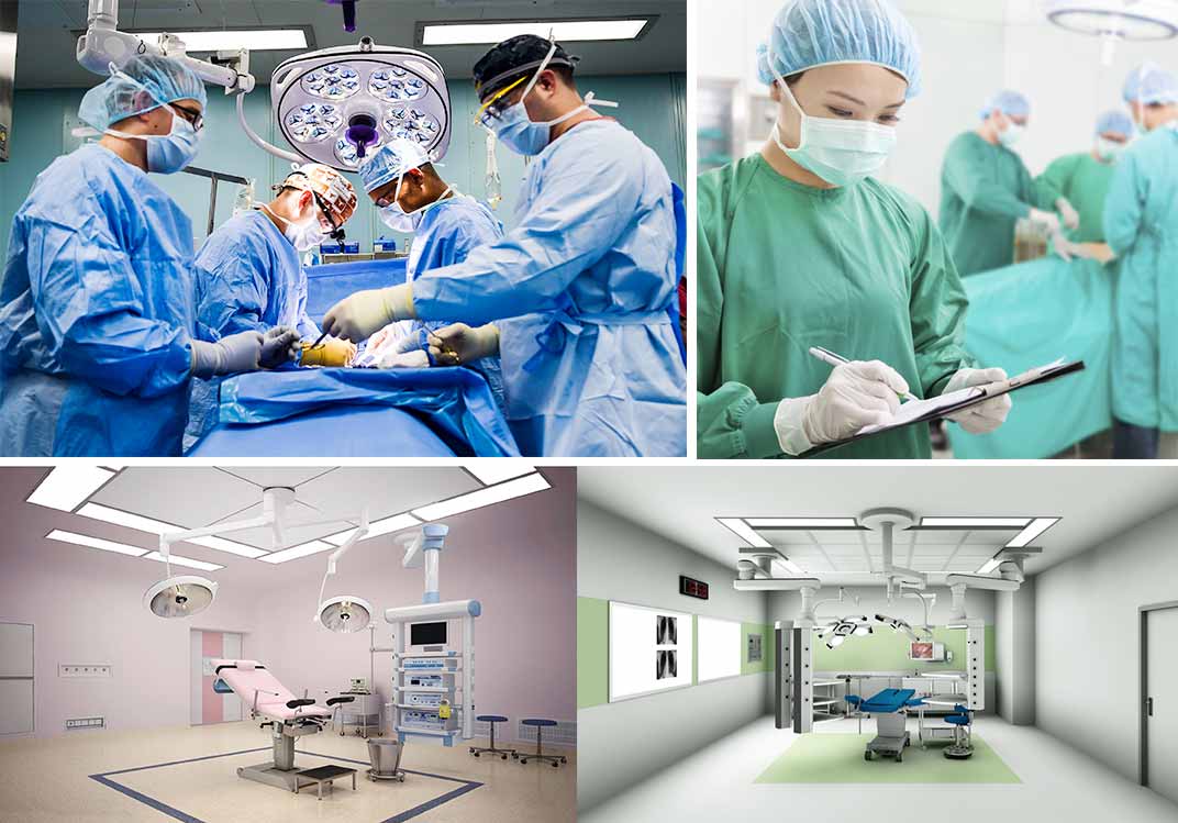 手术室、麻醉科和其他科室